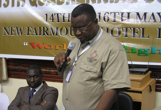 ZCTU President Nkole Chishimba