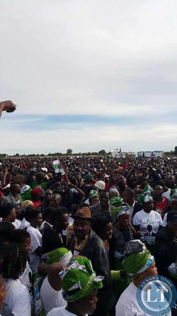The Crowd at PF Mandevu Rally