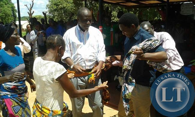 HH with Felix Mutati at a rally
