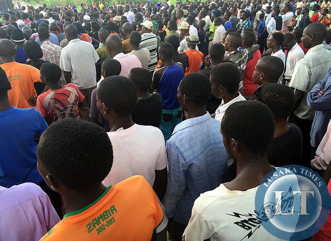 Crowds at the MMD rally