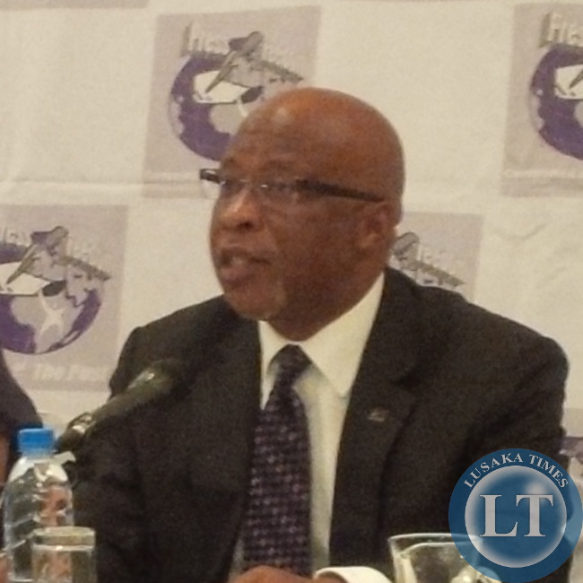 MMD President Nevers Mumba at the Newsmakers Forum