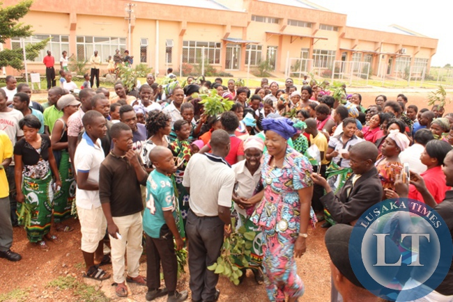 Nawakwi arrives in Kasama