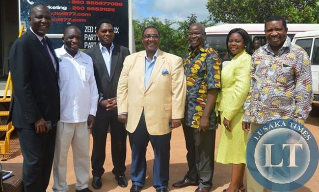 UPND Alliance partners pose for a solidarity photo