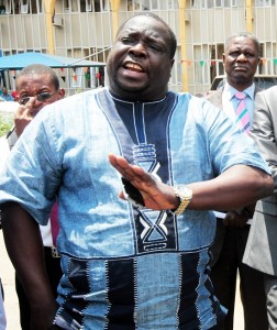 Sports and Youth Minister Chishimba Kambwili
