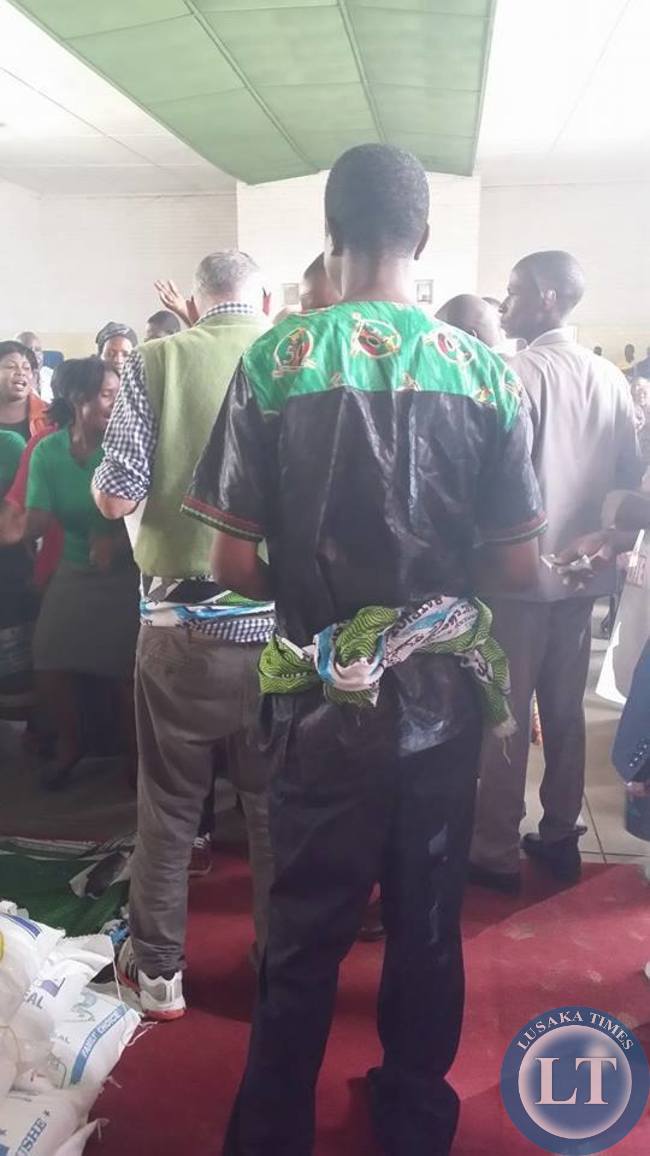Miles Sampa and Edgar Lungu Reconciliation occasion in Matero