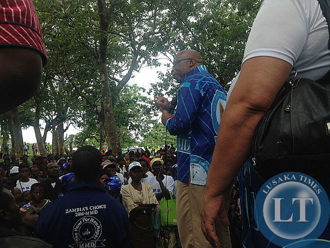 MMD's Samfya Rally