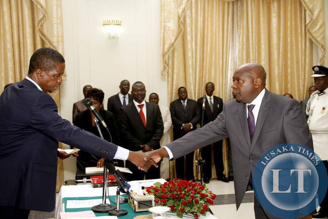 President Edgar Lungu-Boniface Chimbwali 05