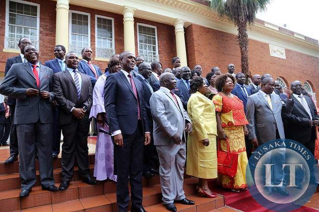 Deputy Ministers and the Minister of Gender Nkandu Luo