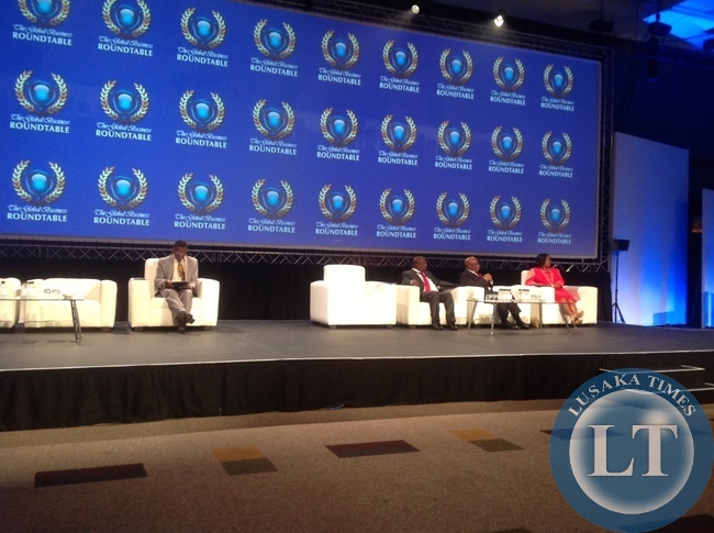 Dr Mumba seated second from left awaiting to address the summit