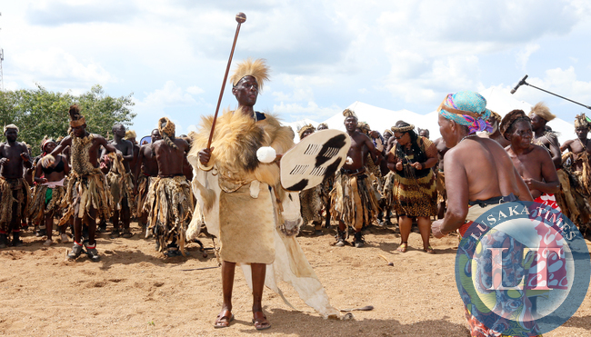 Chief Mpezeni Dancing