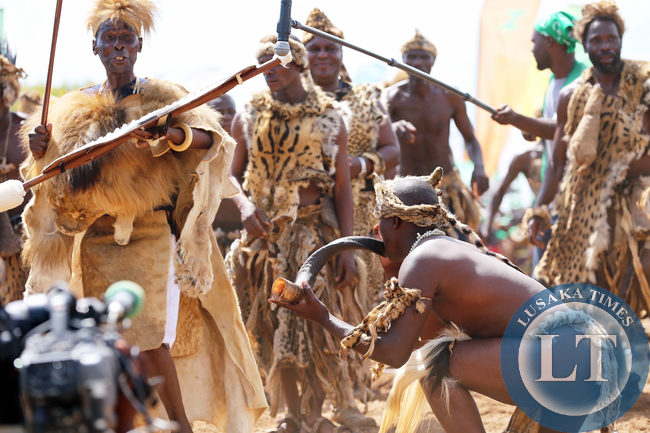 Chief Mpezeni Dancing