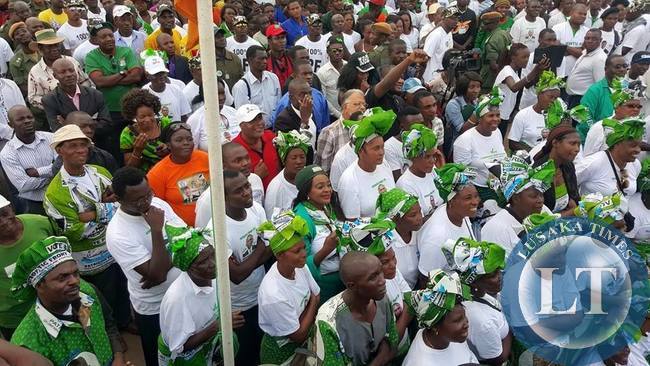 PF Chawama rally in pictures