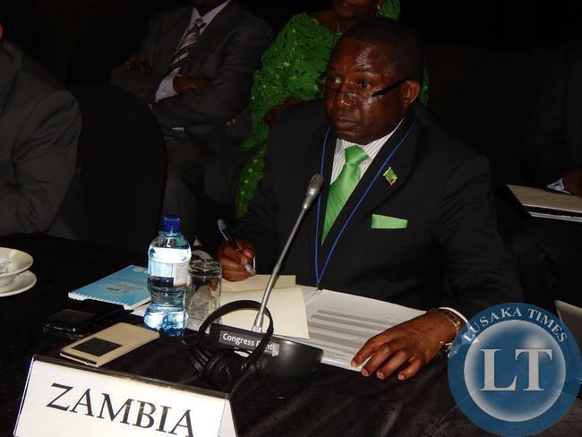 FOREIGN Affairs Deputy Minister, Mr. Rayford Mbulu, during the session of the 14th Africa - Nordic Meeting of foreign ministers at Legend Golf Safari Resort held from 9 - 10th April, 2015