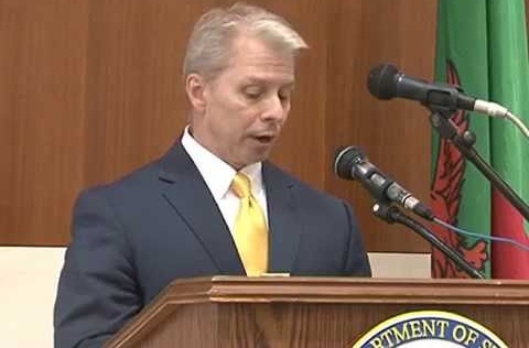 US Ambassador to Zambia Eric Schultz