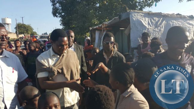 HH talking to residents