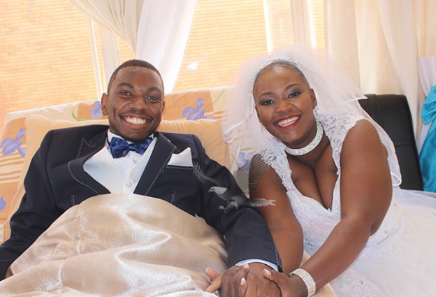 The new couple Suzyo Muzuri and Diniwe Bota