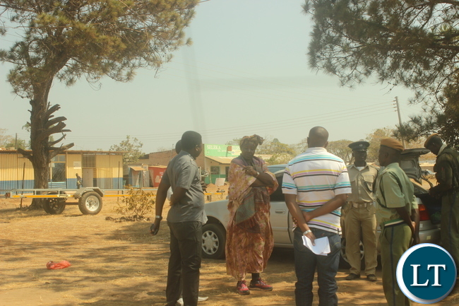 Edith Nawakwi takes herself to the Police Station to be arrested