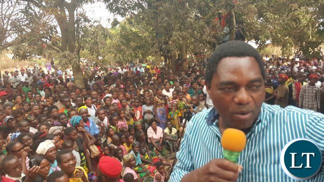 HH and UPND Campaign Team for Patrick Mucheleka in Lubansenshi