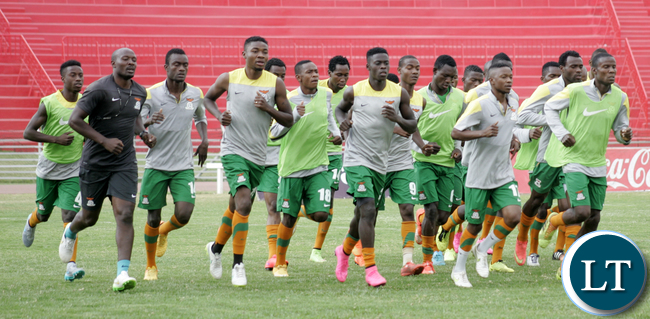 Chipolopolo players