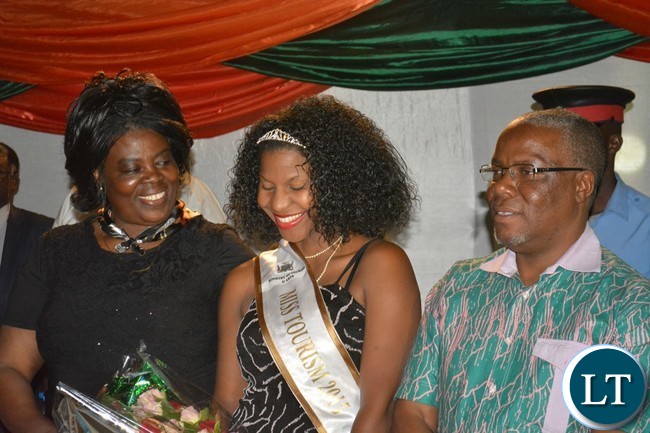 Tourism Minister at the World Tourism Day celebrations in Livingstone