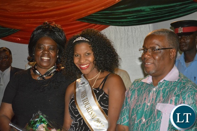 Tourism Minister at the World Tourism Day celebrations in Livingstone
