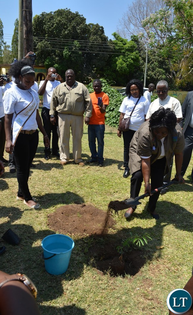 Tourism Minister at the World Tourism Day celebrations in Livingstone