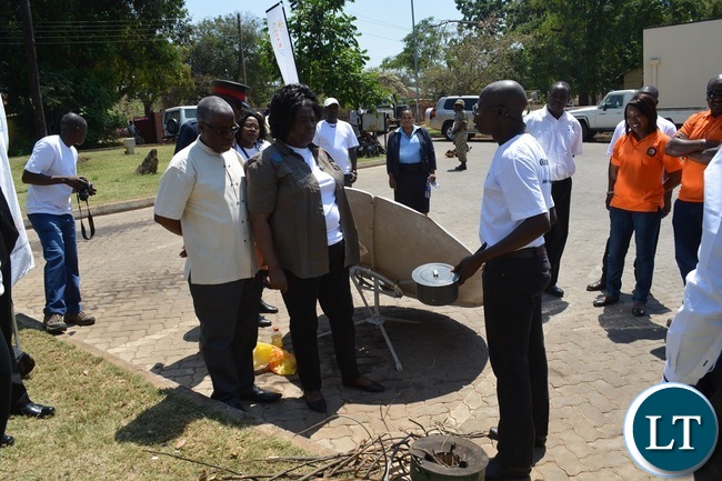 Tourism Minister at the World Tourism Day celebrations in Livingstone