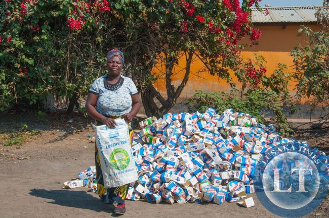 Manja Pamodzi collector Joyce Mwale