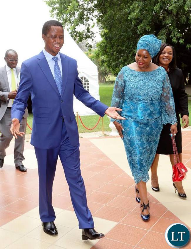 President Edgar Lungu swears in Petauke member of Parliament Dora Siliya as Energy and Water Development Minister. The President has also sworn in Livingstone Central member of Parliament Lawrence Evans as Deputy minister of Livestock and Fisheries at State House on Friday 16-10-2015- Pictures By Eddie Mwanaleza/Statehouse.