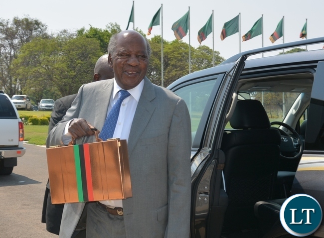 Finance Minister Alexander Chikwanda