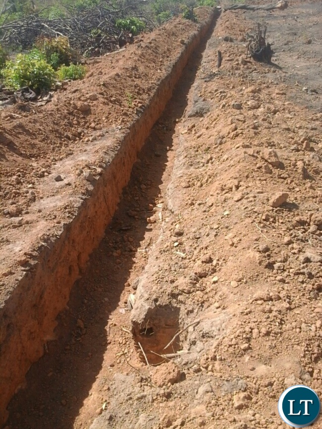 NDOLA City Council (NCC) buried more than 40 demarcated plots allocated illegally on Mitengo graveyard reserve. Unknown people had encroached on the grave yard and started building houses on illegal plots. NDOLA City Council (NCC) buried more than 40 demarcated plots allocated illegally on Mitengo graveyard reserve. Unknown people had encroached on the grave yard and started building houses on illegal plots.