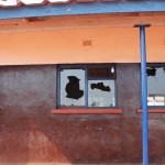 A classroom at Mbala Secondary School that had its window glass panes broken by pupils when they rioted over the confiscation of their phones for suspected examination leakage