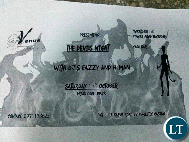 Devils Night Party poster