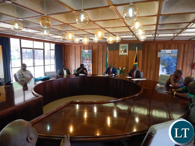 Meeting with NCC delegation