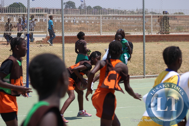 Netball at the Olympic Youth Development Centre