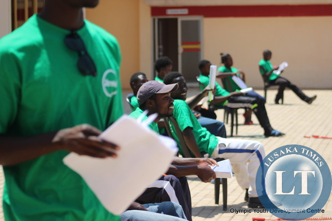 The Zamtel Swim Challenge that took place today on the 26th September, 2015 at the Olympic Youth Development Centre.