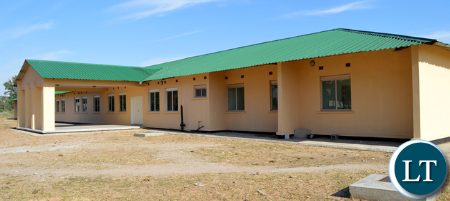 The people of Namwala in Southern Province, have hailed Government for completing the construction of phase-one district hospital in the area, which is yet to be commissioned. Above, is the front-view block housing a number of units such as the Out Patient Department (OPD) and the administrative offices The people of Namwala in Southern Province, have hailed Government for completing the construction of phase-one district hospital in the area, which is yet to be commissioned. Above, is the front-view block housing a number of units such as the Out Patient Department (OPD) and the administrative offices