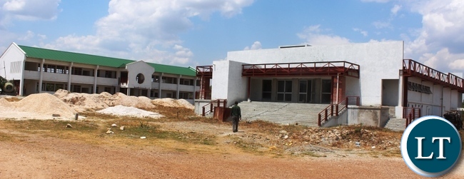 LECTURE ROOMS AT NKRUMAH - Nkrumah University lecture rooms are progressing well and will be commissioned soon.