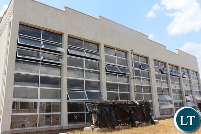 Nkrumah University Library under construction