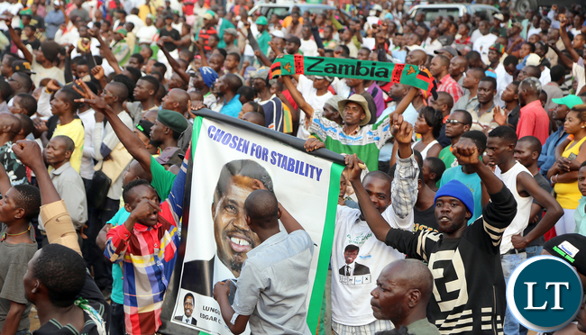 PF Rally in Kitwe at Freedom