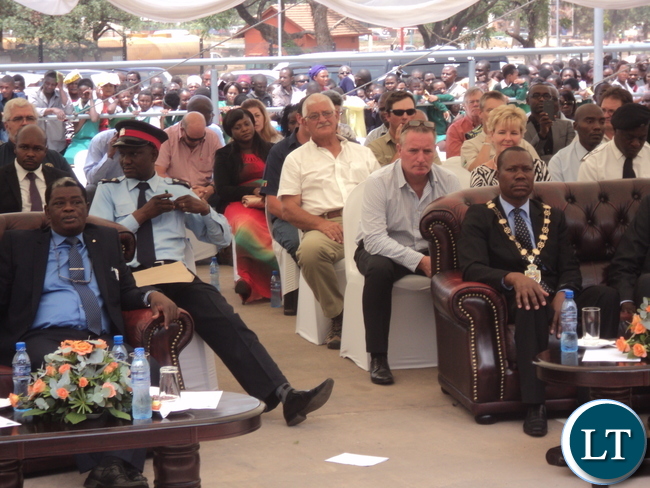 Opening of Chingola Park Mall