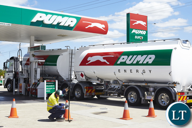 puma service stations in harare