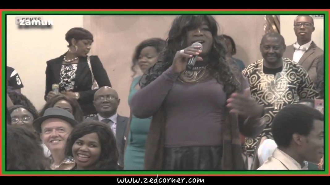 Bob Mukoshya and Dolika Ndaifulila in London