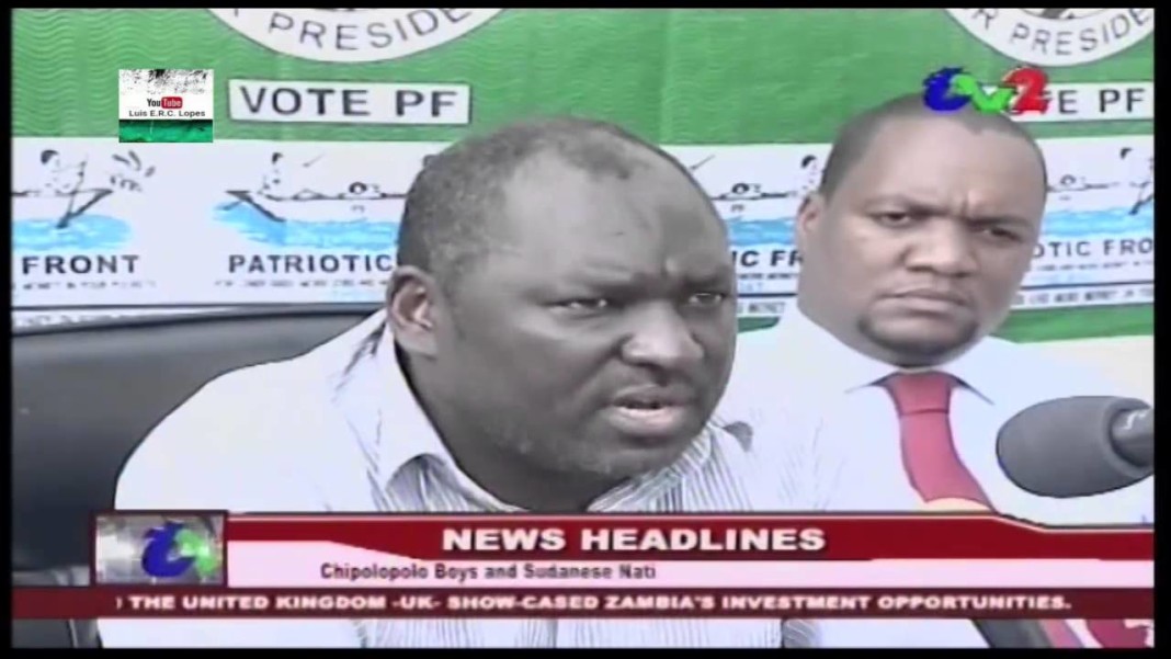 MIles Sampa and Davies Chama ZNBC report