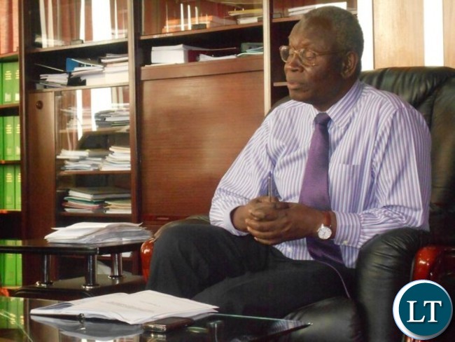 Health Minister Joseph Kasonde