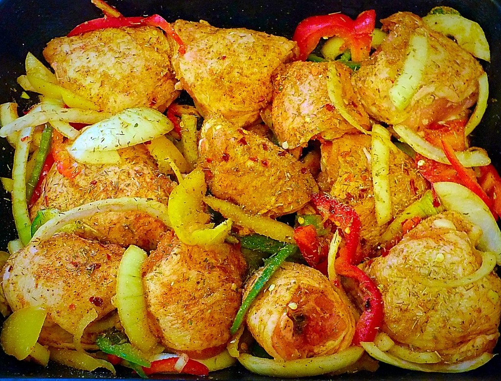 baked curry chicken