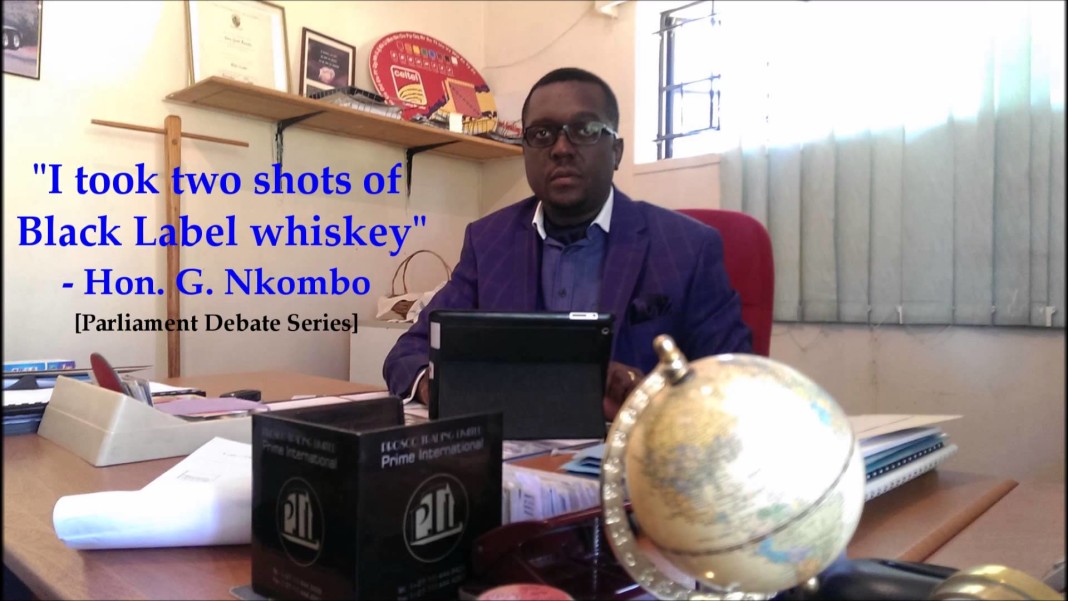 I took two shots of Black Label whiskey – Hon G Nkombo
