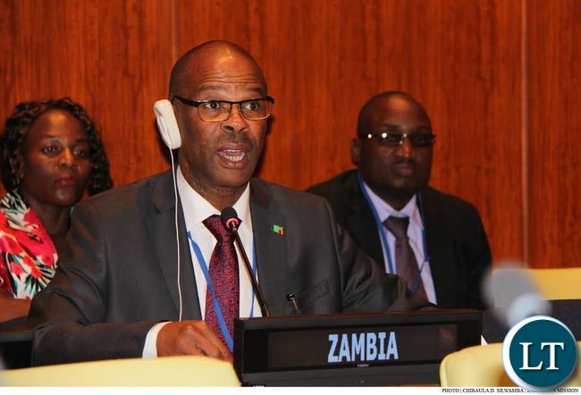 Zambia Finance Deputy Minister Christopher Mvunga