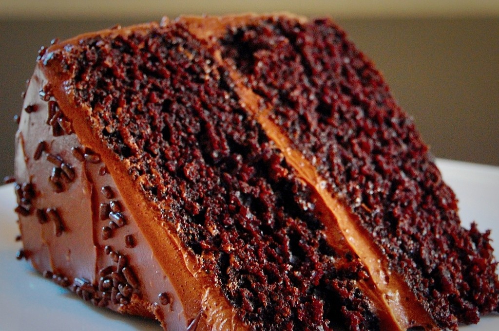 proper chocolate cake