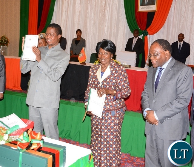 Zambia Salaries For President Lungu And Other Senior Government